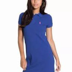 EUC Ralph Lauren Sport Blue Polo Shirt Dress size S